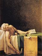 Jacques-Louis David The Death of Marat USA oil painting artist